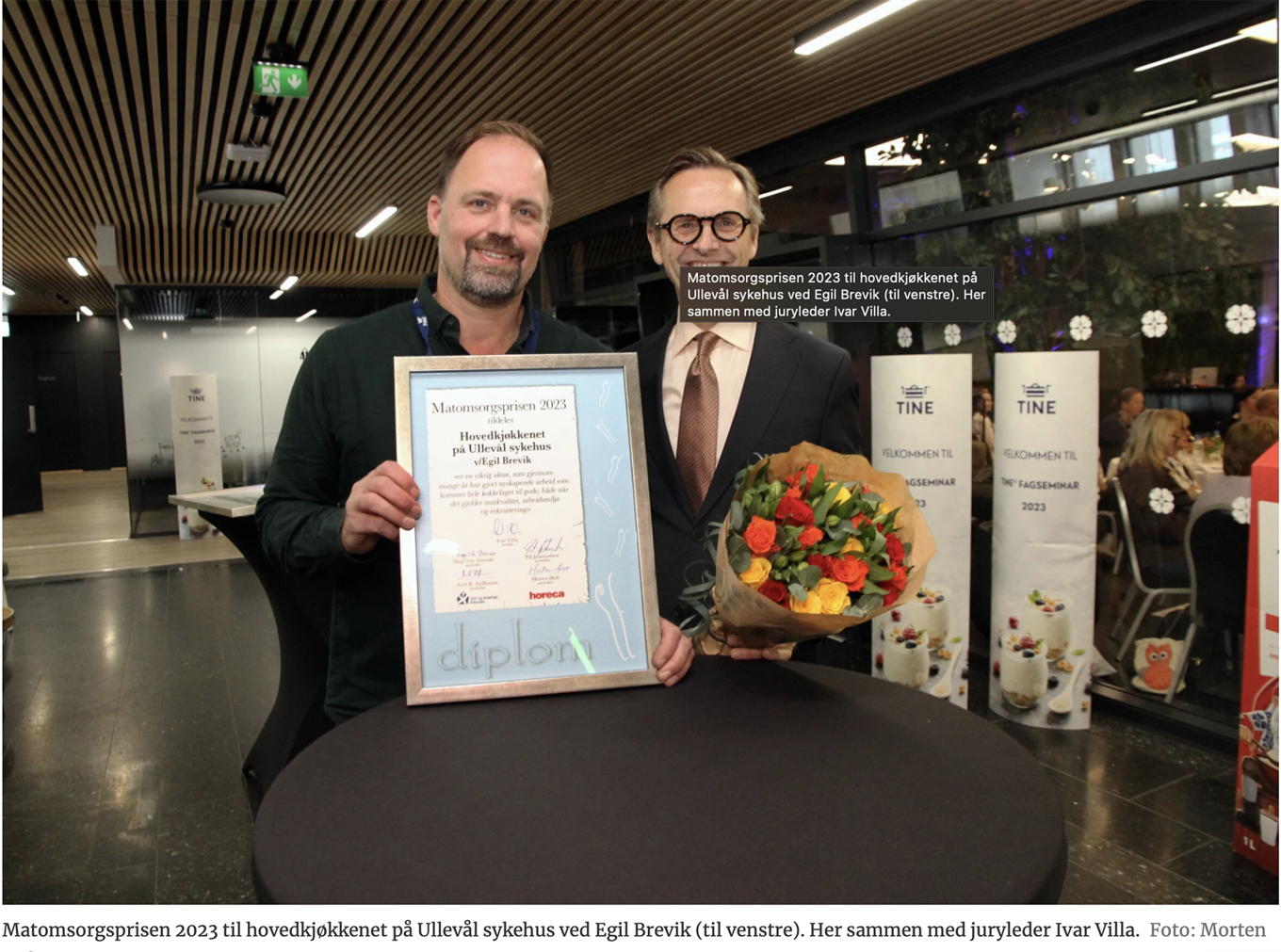 Foto: Morten Holt Matomsorgsprisen 2023