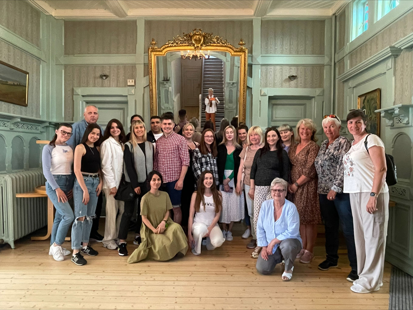 Besøk hos Sanitetsforeningen