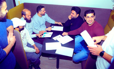 Mannsgruppe ved Oslo VO. Helsfyr