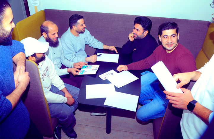 Mannsgruppe ved Oslo VO. Helsfyr