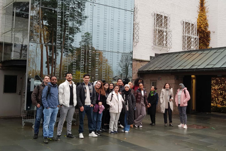 Deltakere besøkte Holocaustsenteret