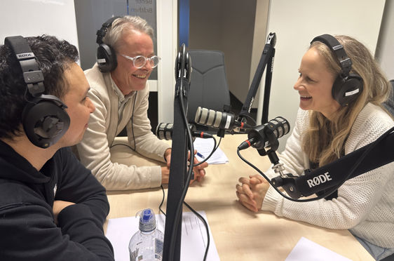 Foto: Håkon Høye I studio - Tett på