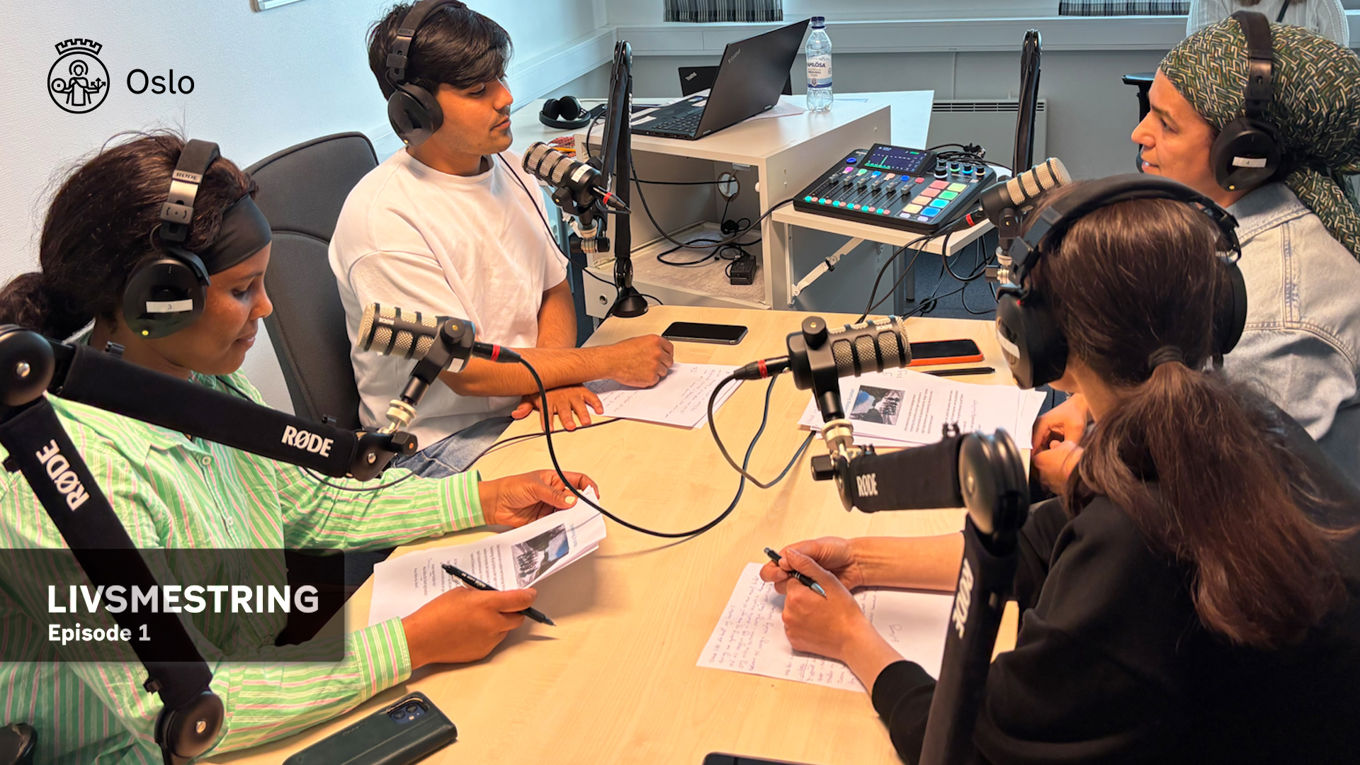 Foto: Aida Tahmaz Podcast om livsmestring