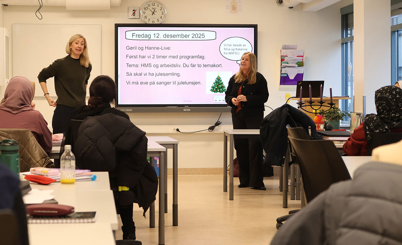 Foto: Katarina Hundal Språklæring med temakort - Oslo VO Helsfyr